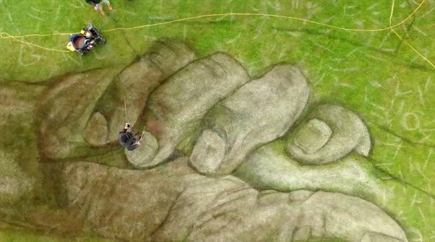 The making of the Heritage Tree at Whitby Abbey
